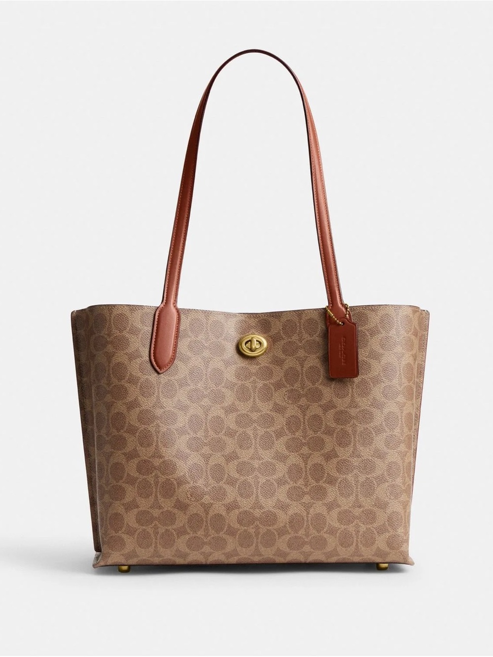 Coach Willow Tote in Signature Canvas